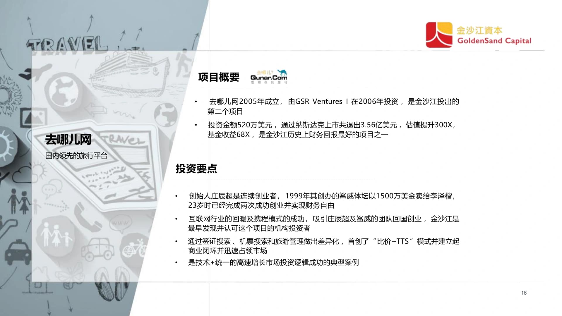 去哪兒網案例視覺